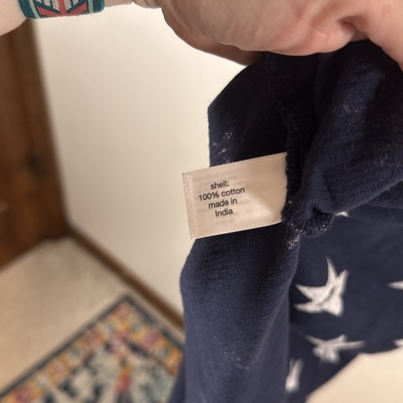 Lane Bryant Navy Distressed Stars July 4th Summer Maxi Tank Dress Size 18/20 - Picture 3 of 6